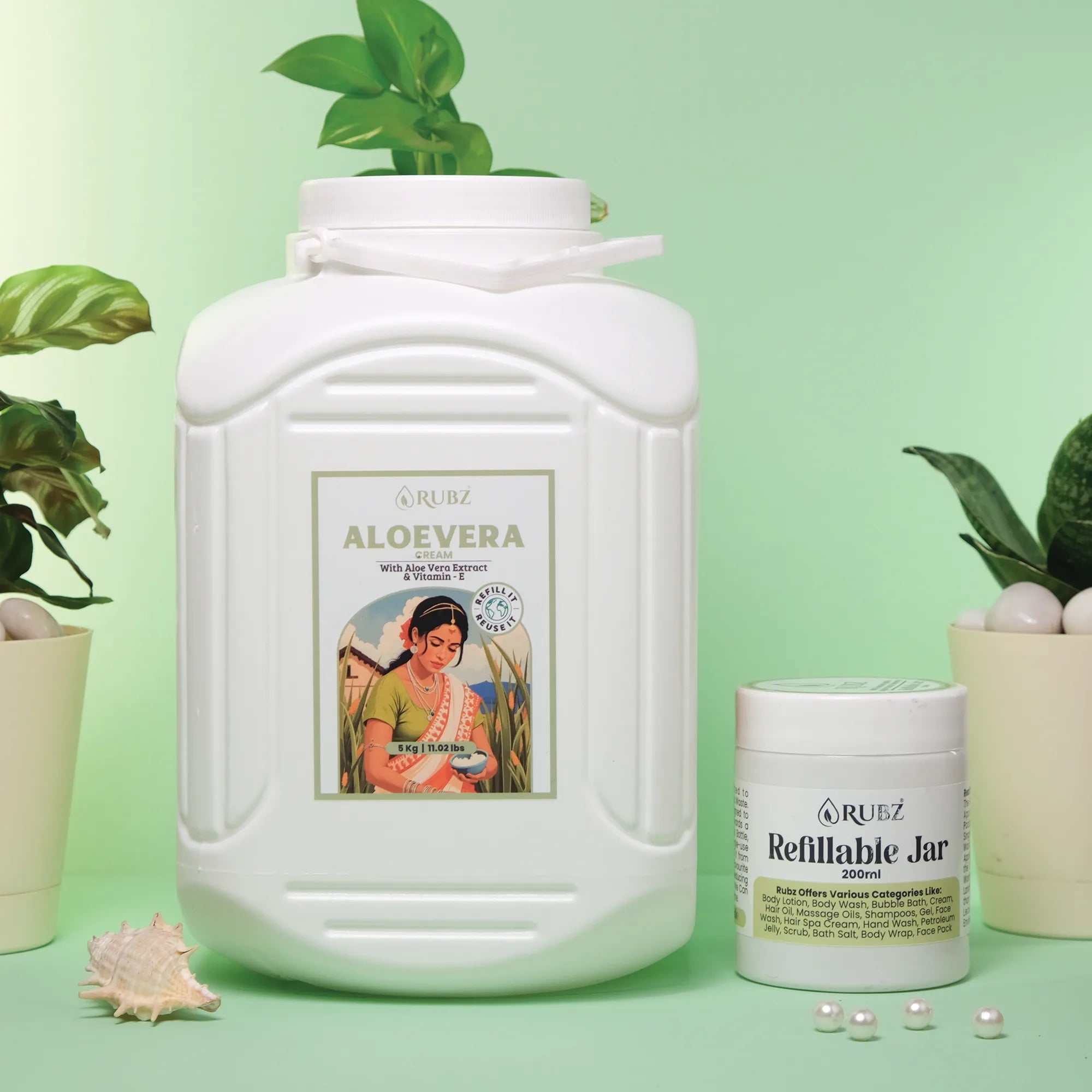 Aloe vera moisturizer cream for summer