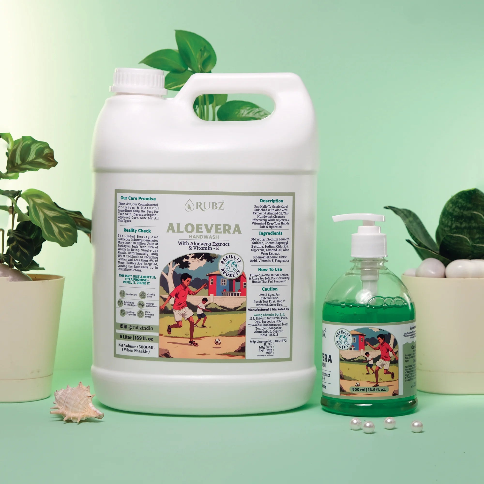 aloe vera hand wash