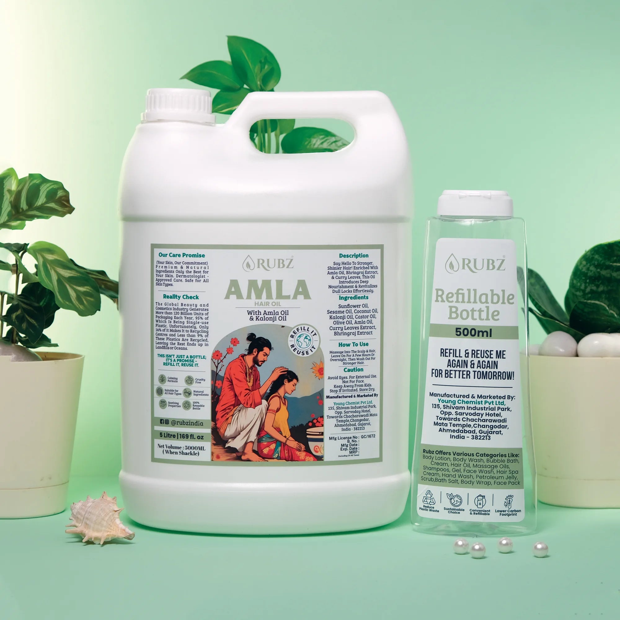 Amla regrowth hair oil