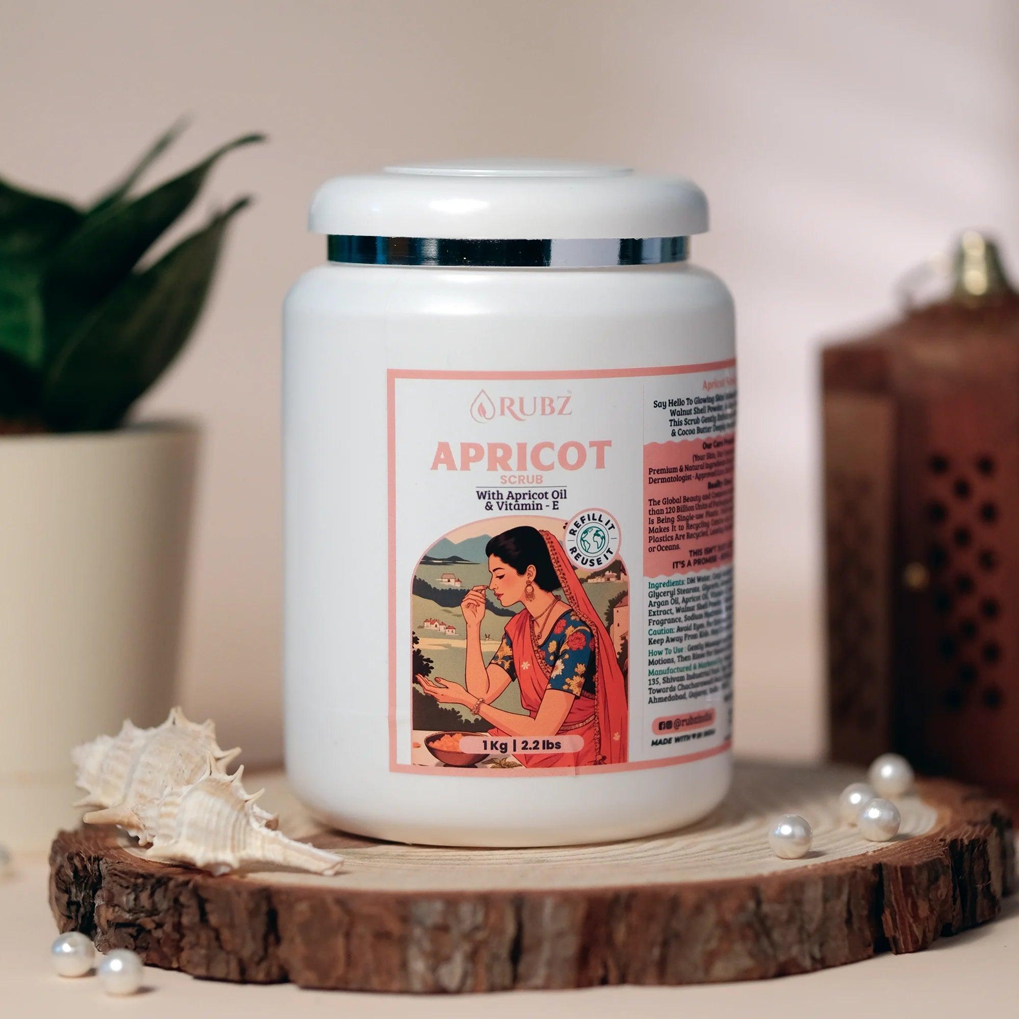 apricot body scrub