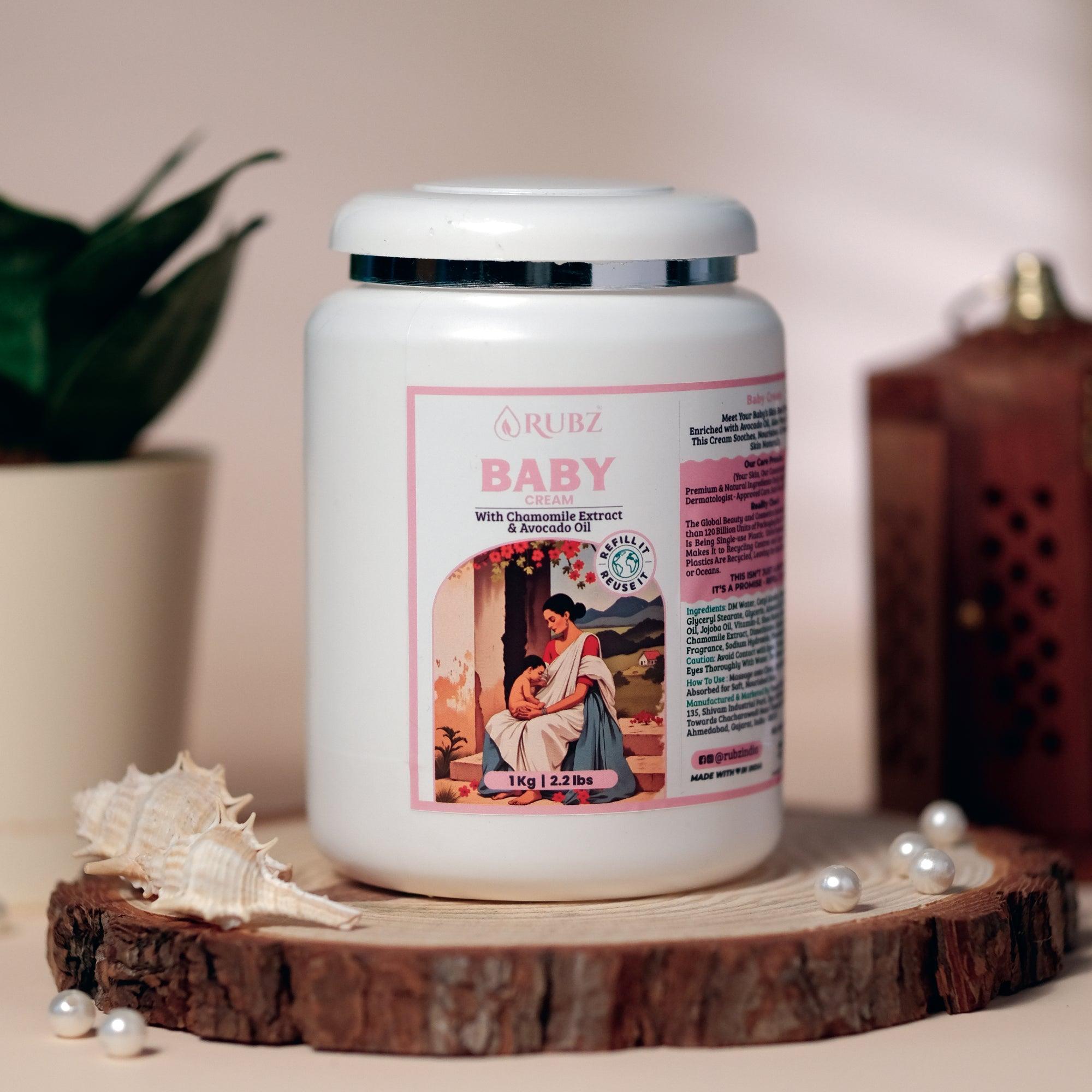 Baby skincare cream