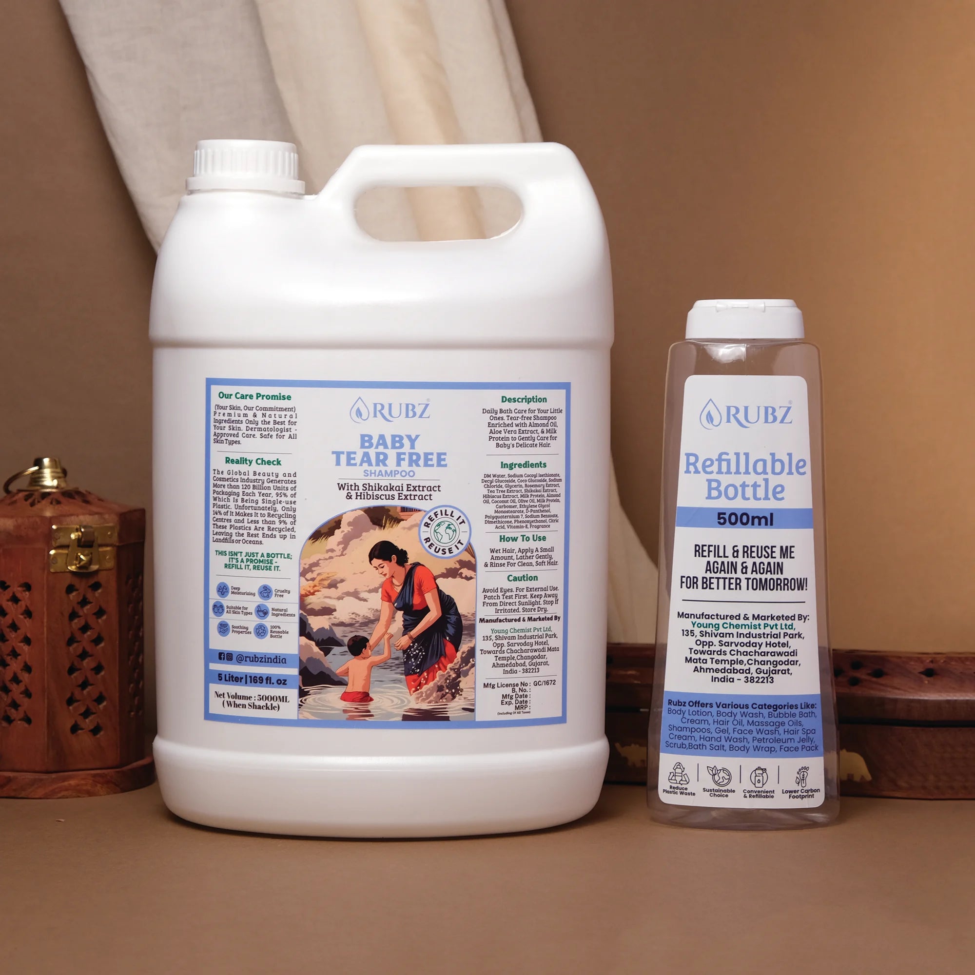 Baby tear-free shampoo