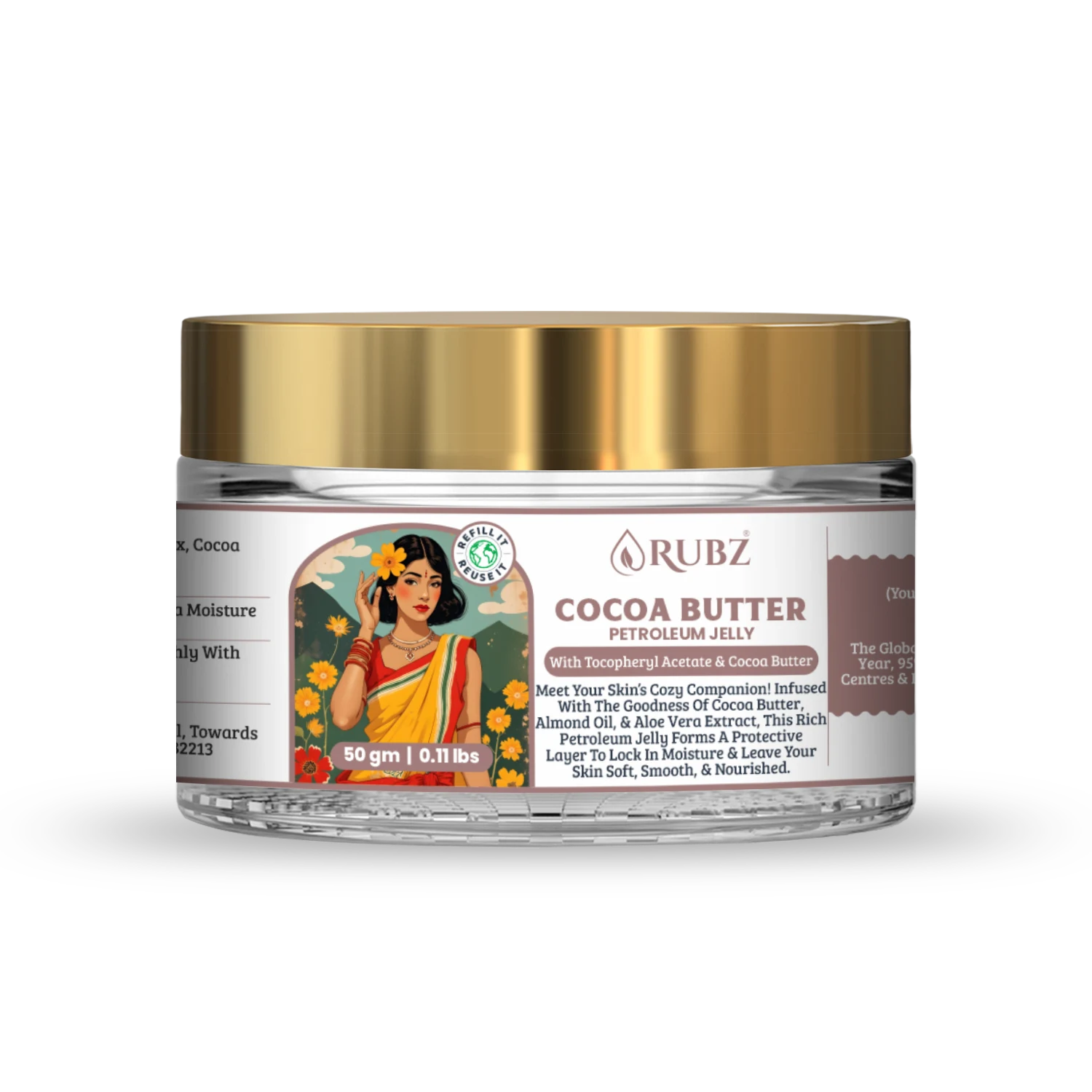 Cocoa Butter Petroleum Jelly - 50 g