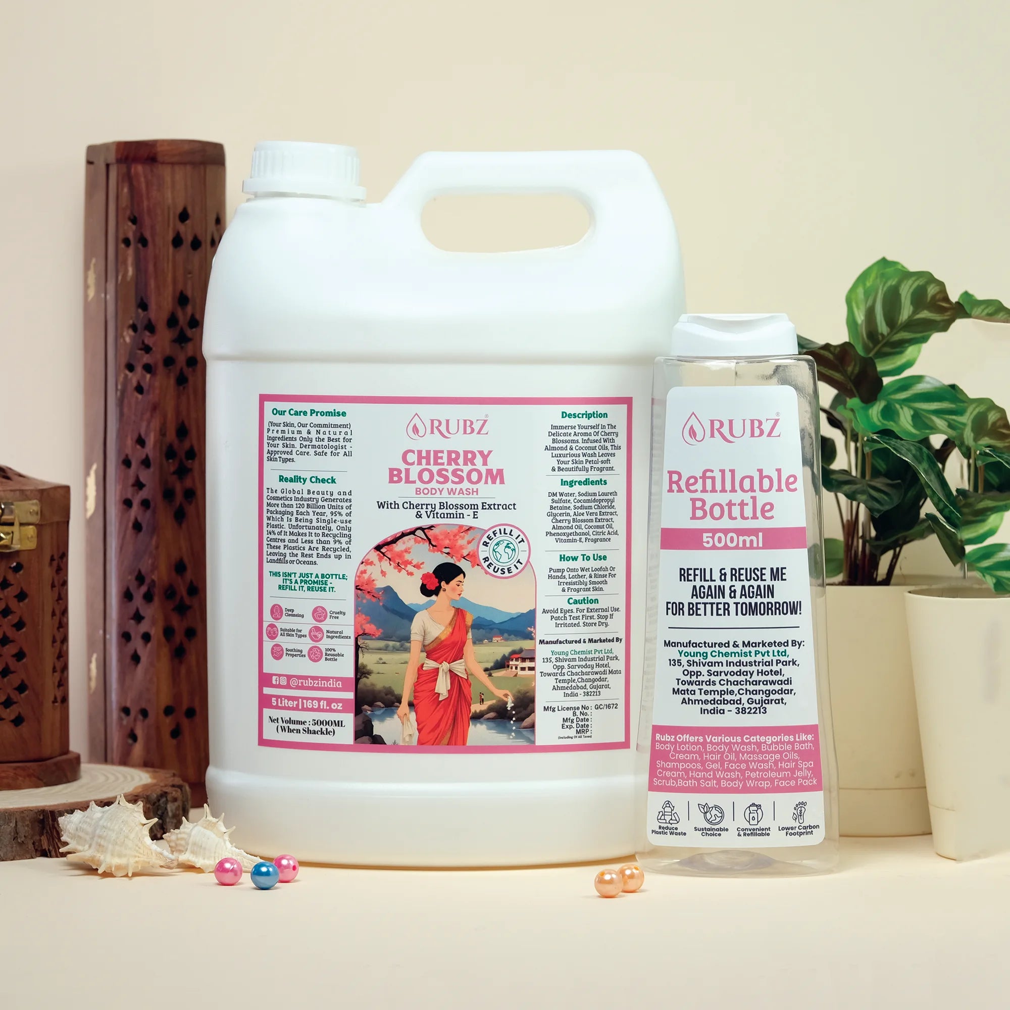 body wash refill pouch