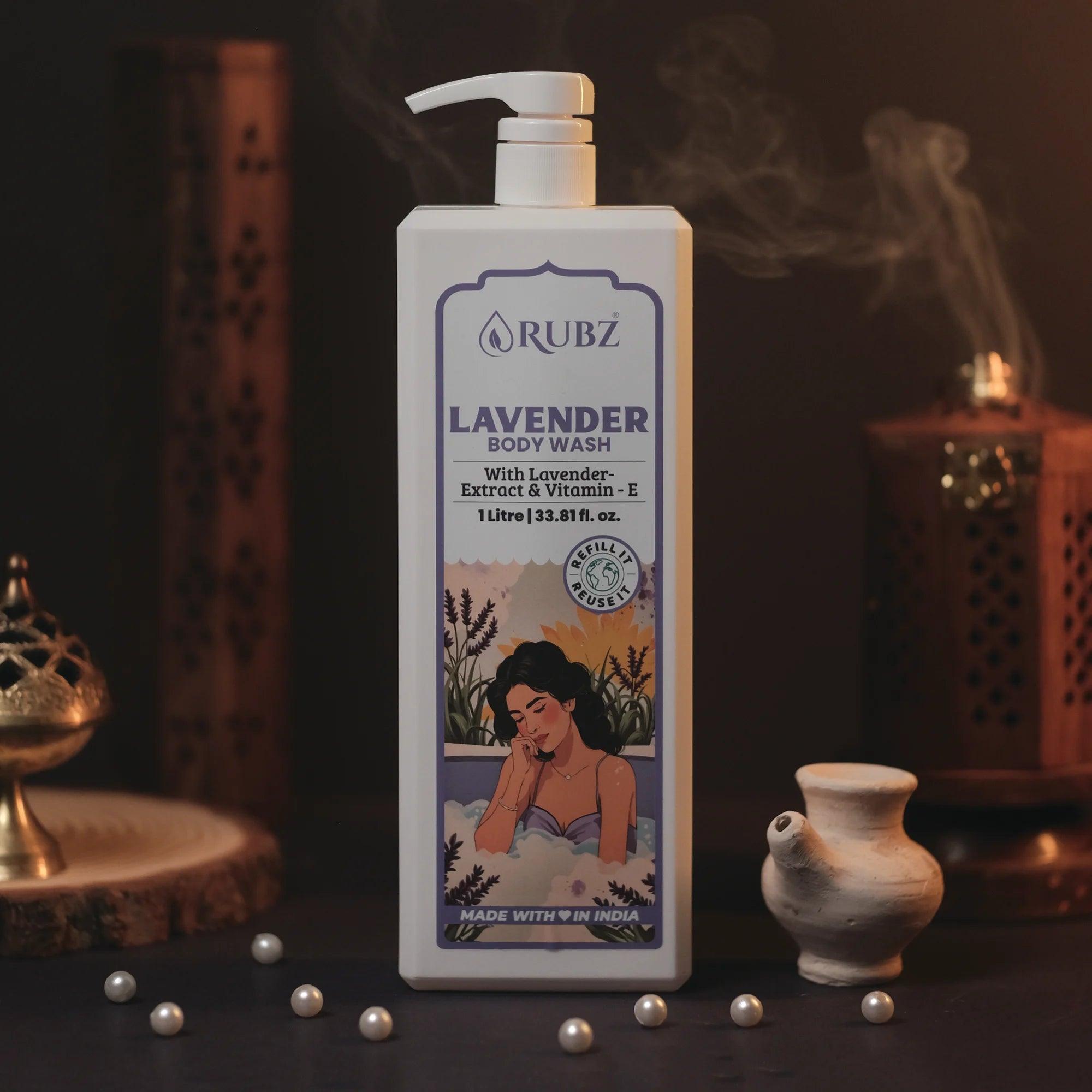 lavender body wash men
