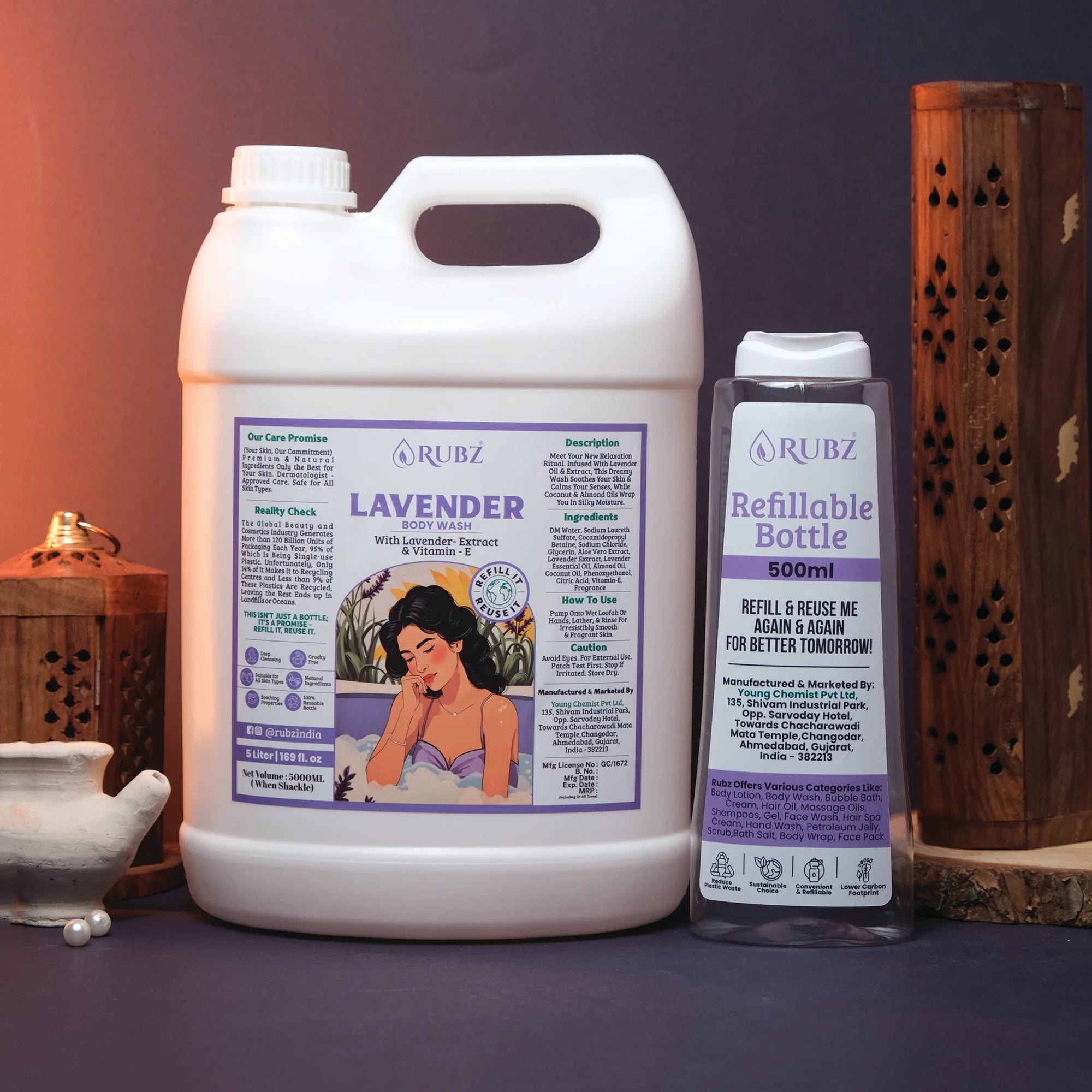 best lavender body wash