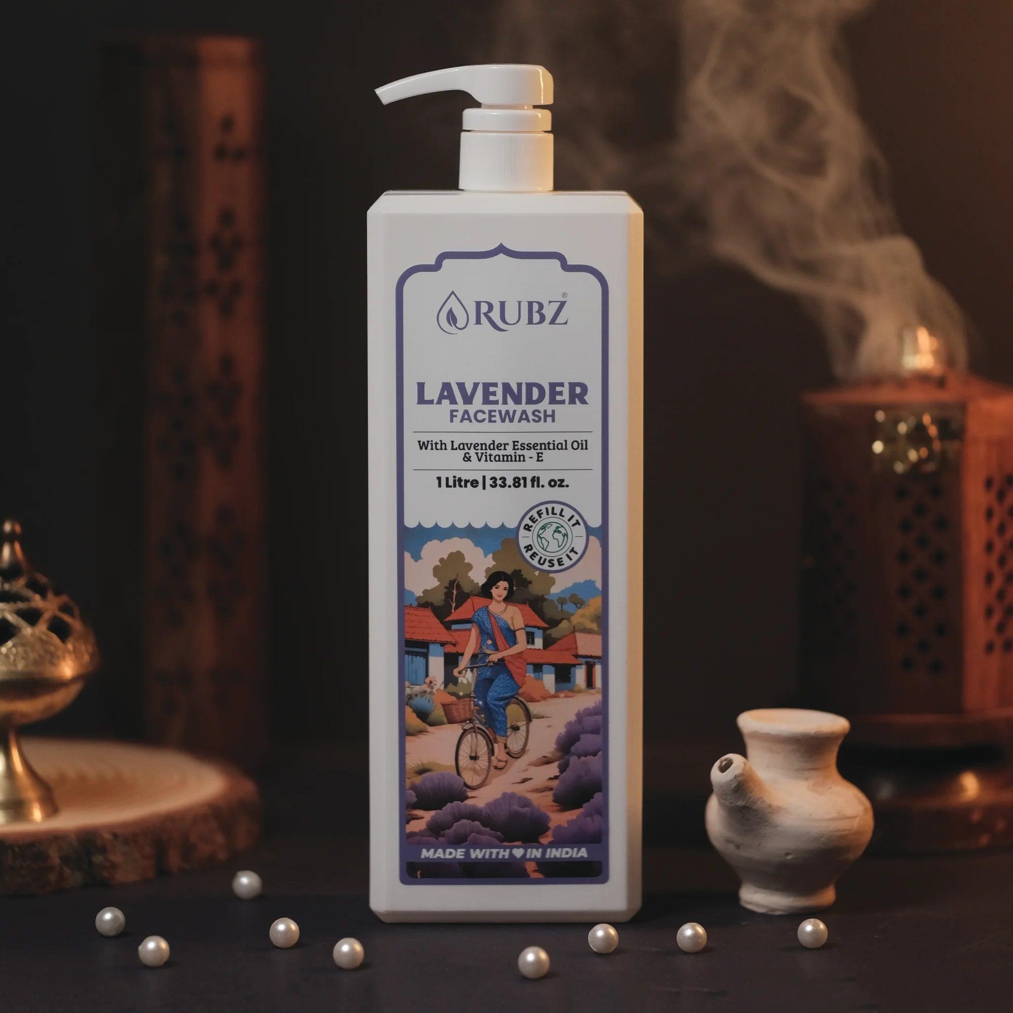 Lavender Face Wash - 1 Litre