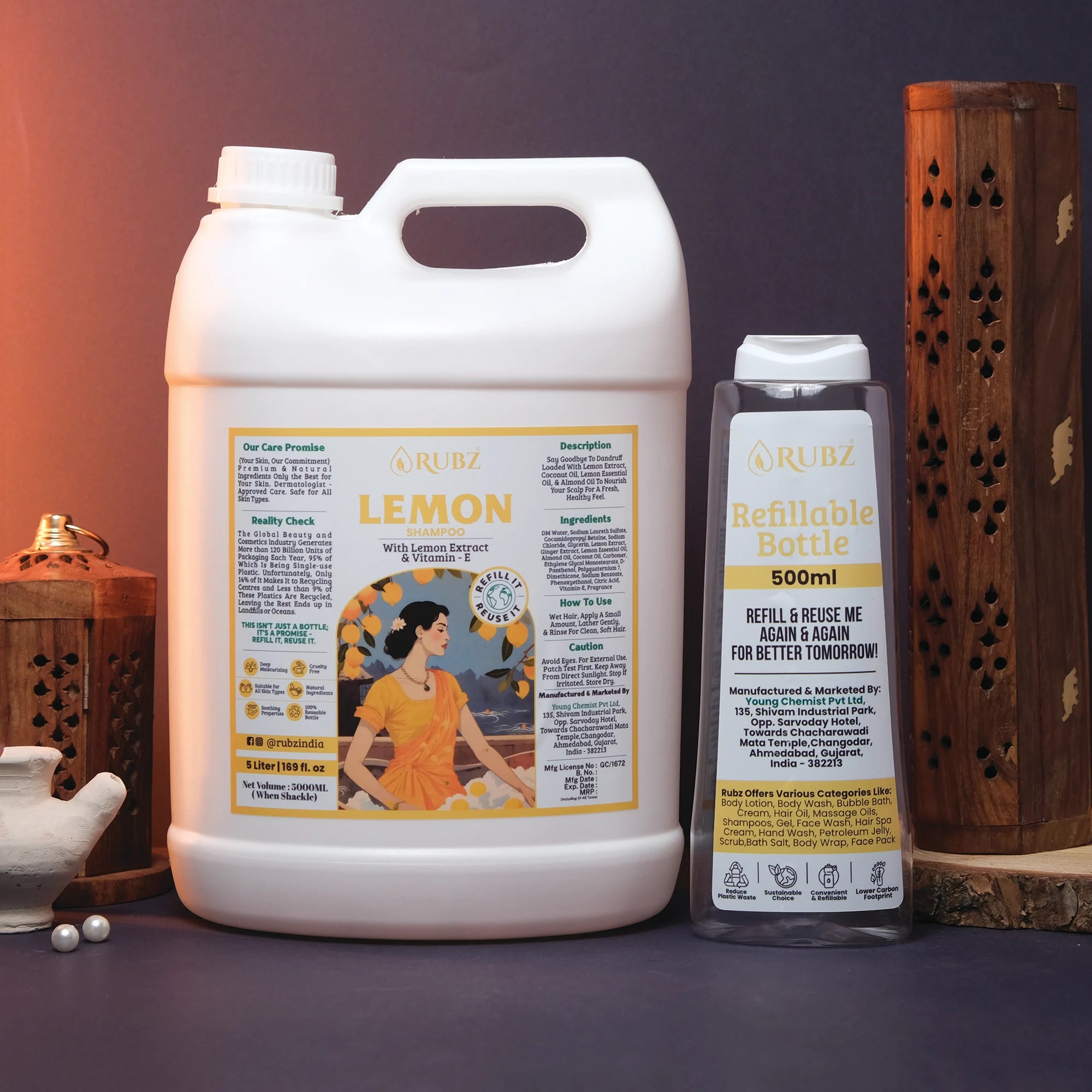 lemon anti dandruff shampoo conditioner