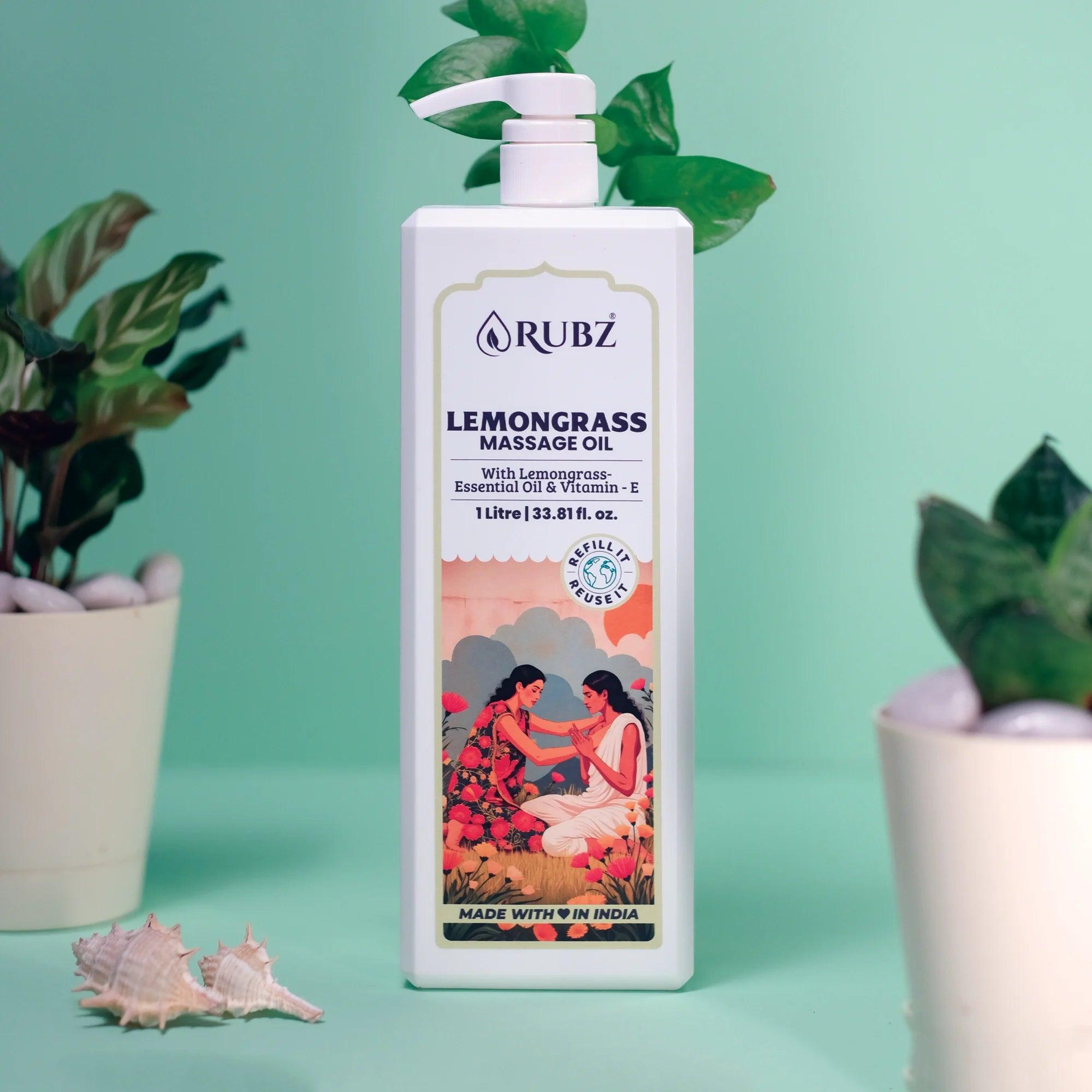 Lemongrass massage oil