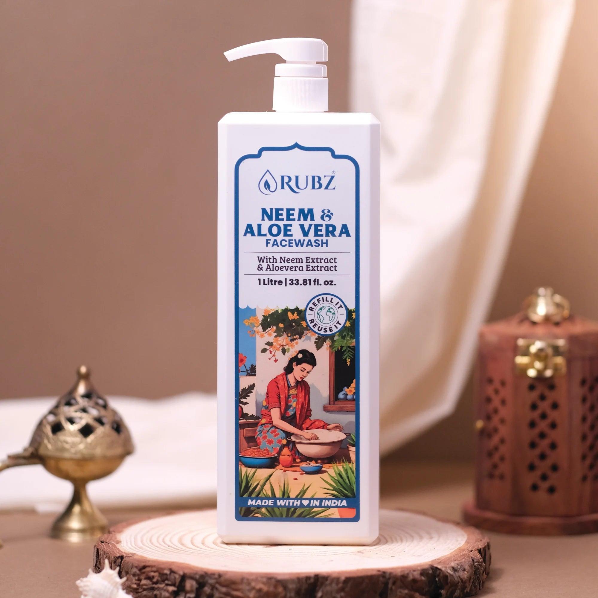 Neem & Aloe Vera Face Wash - 1 Litre