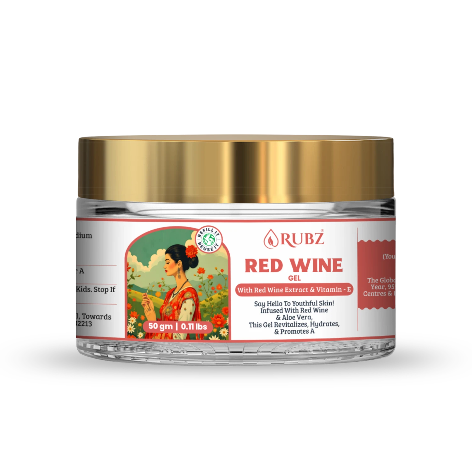 Red Wine Gel - 50 g