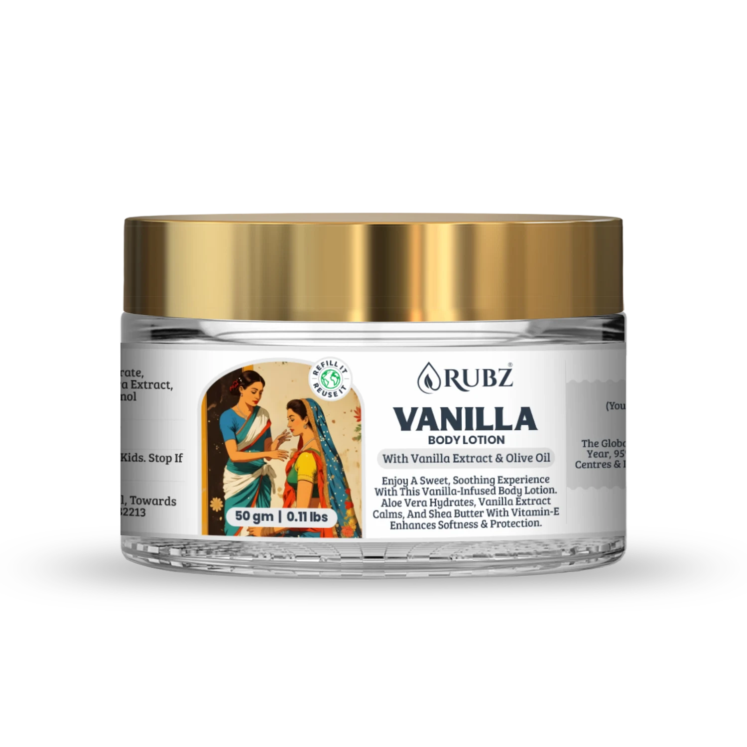 Vanilla Body Lotion - 50 ml