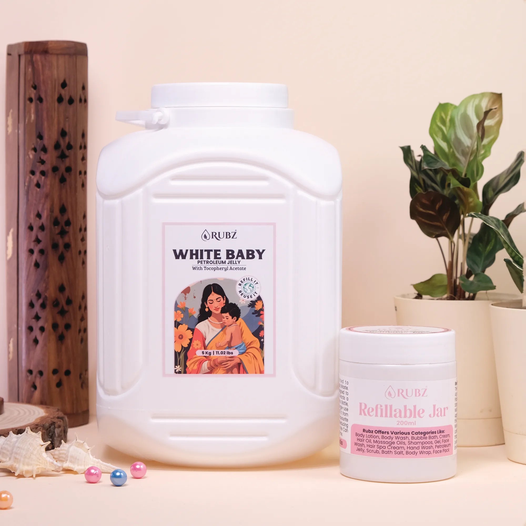 white petroleum jelly