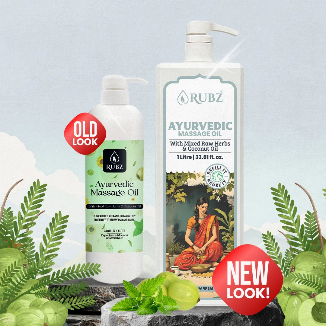 Ayurvedic Body Massage Oil - 1 Litre