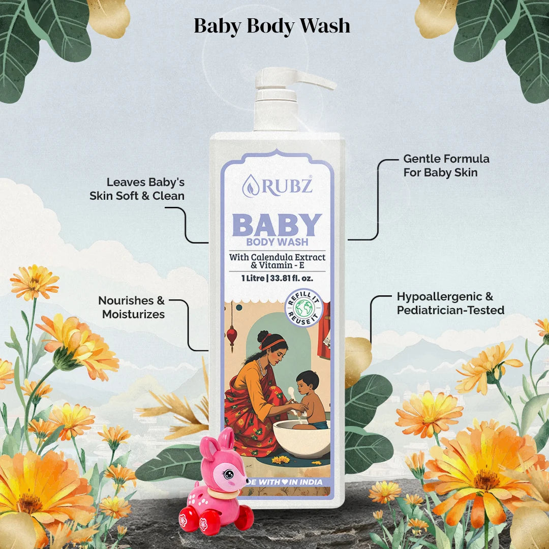 baby body wash for itchy skin