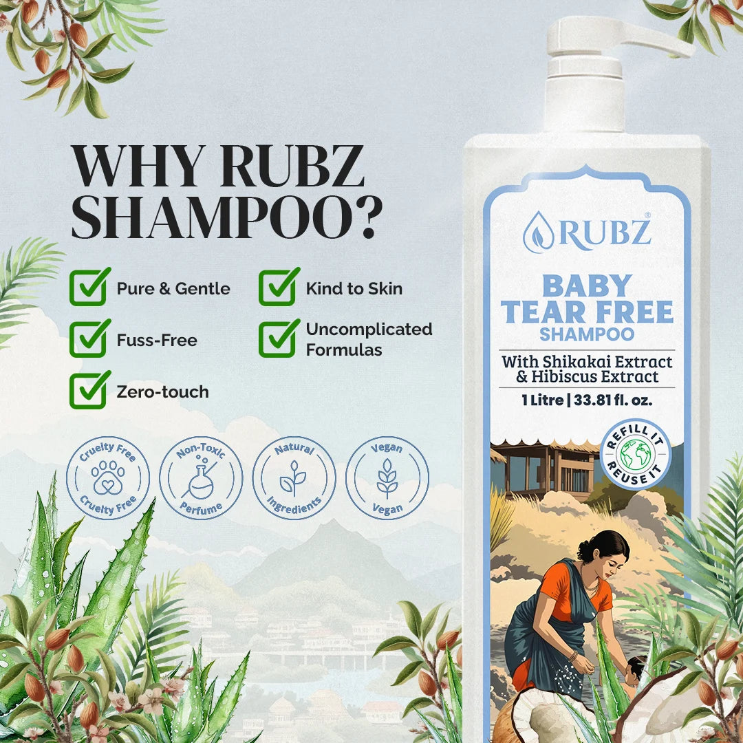 Baby bath shampoo