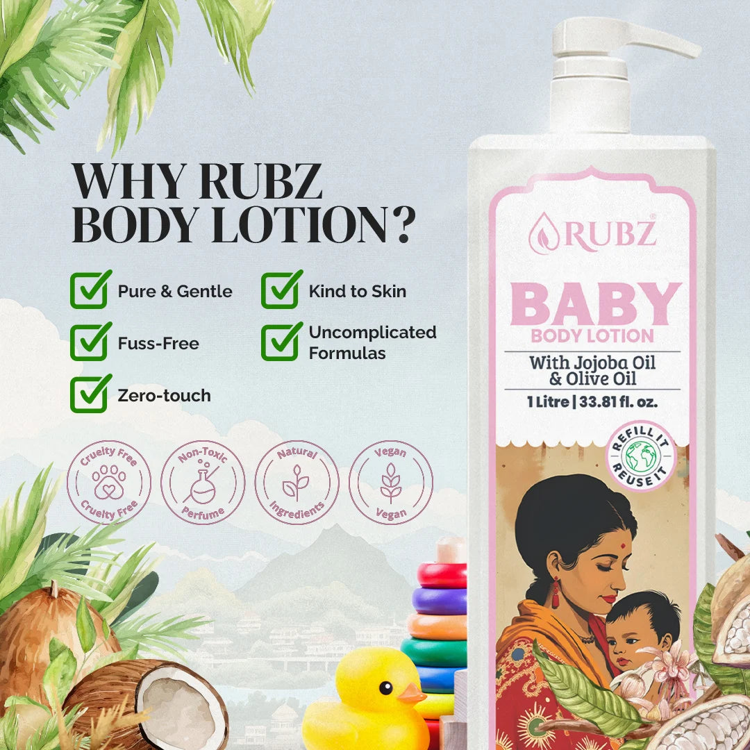 best baby body lotion for glowing skin