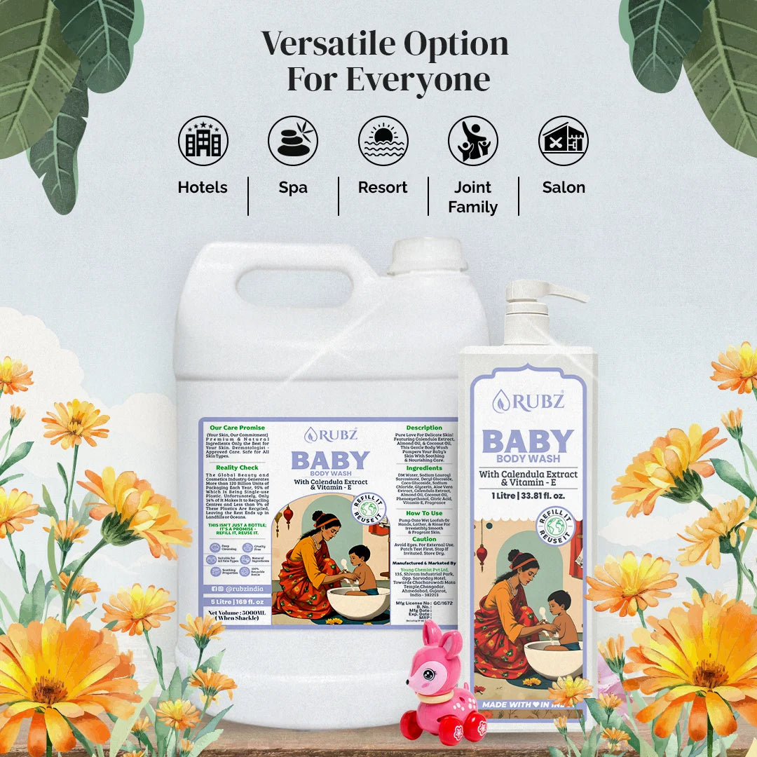 baby body wash for fair skin