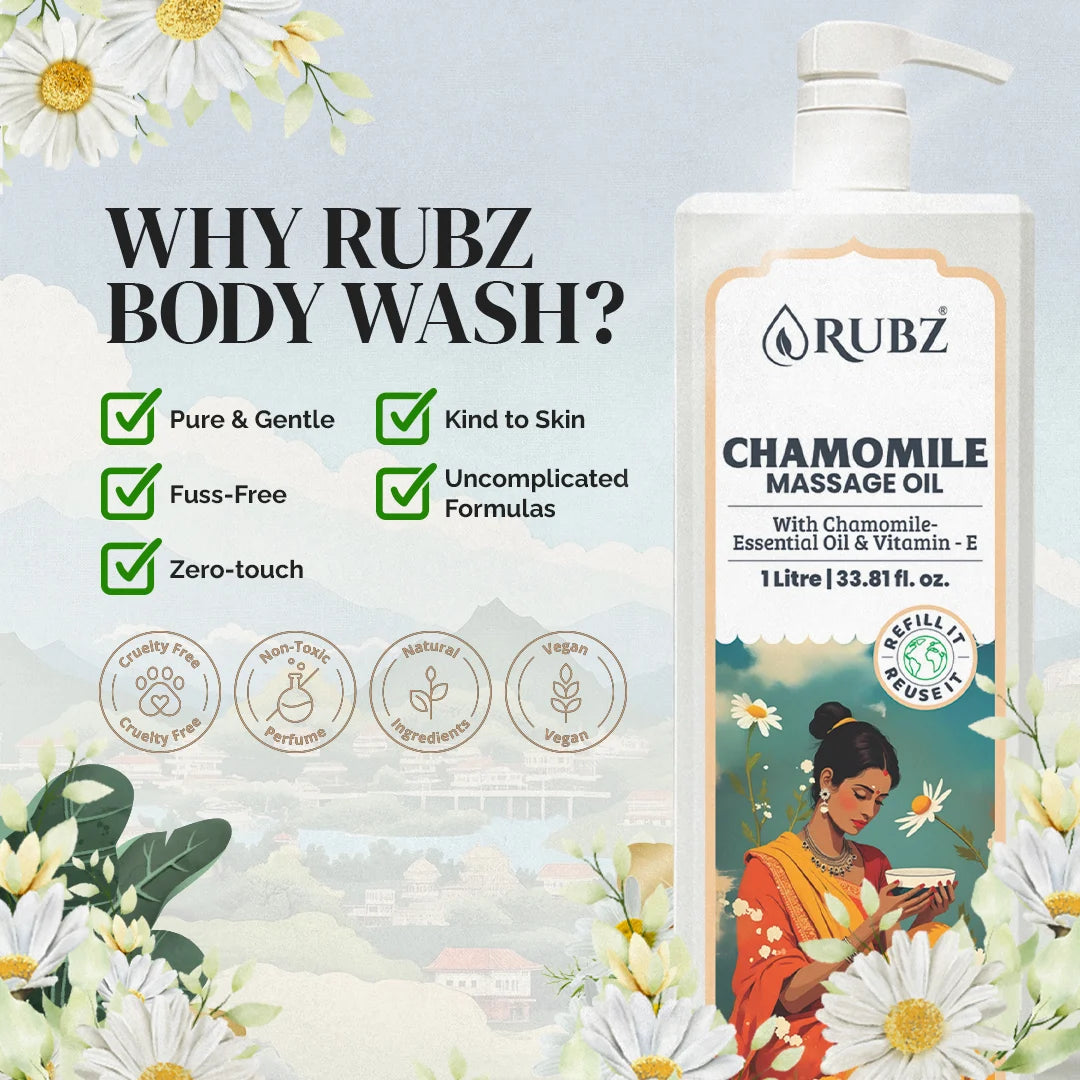 Spa-grade chamomile oil