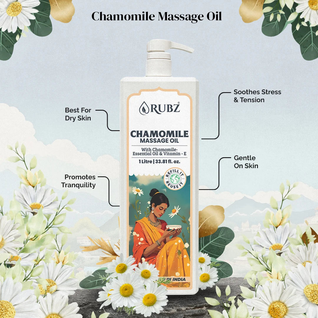 Aromatherapy massage oil