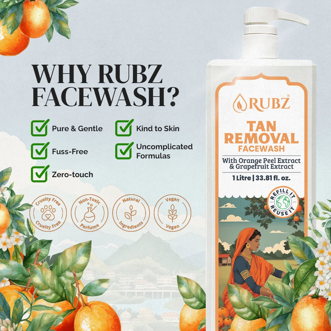 Tan Removal Face Wash - 1 Litre