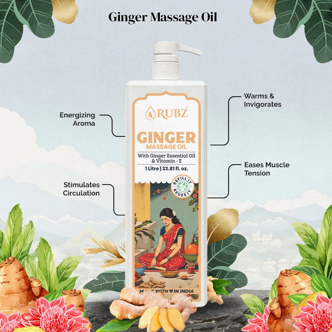 Ginger oil for back pain