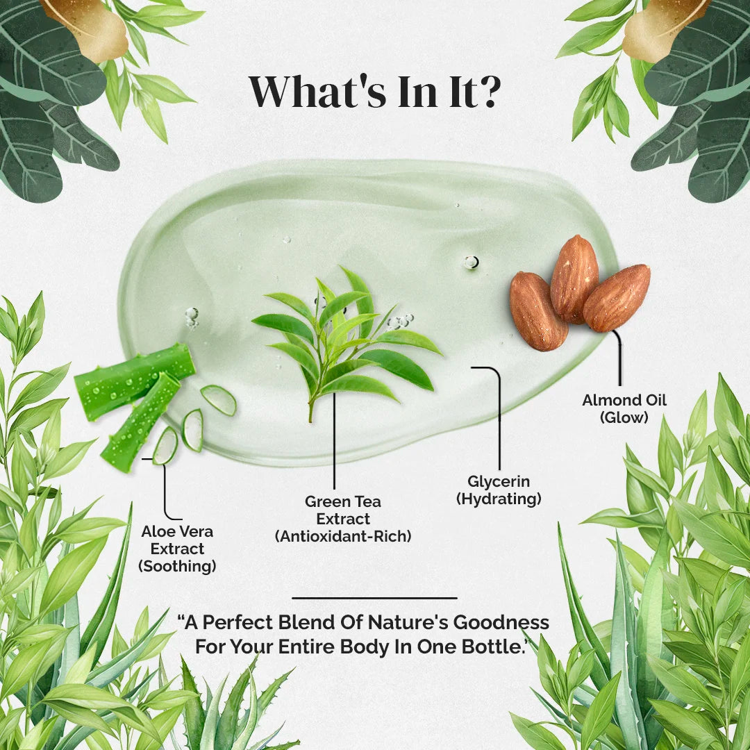 Green Tea Gel - 1 Kg