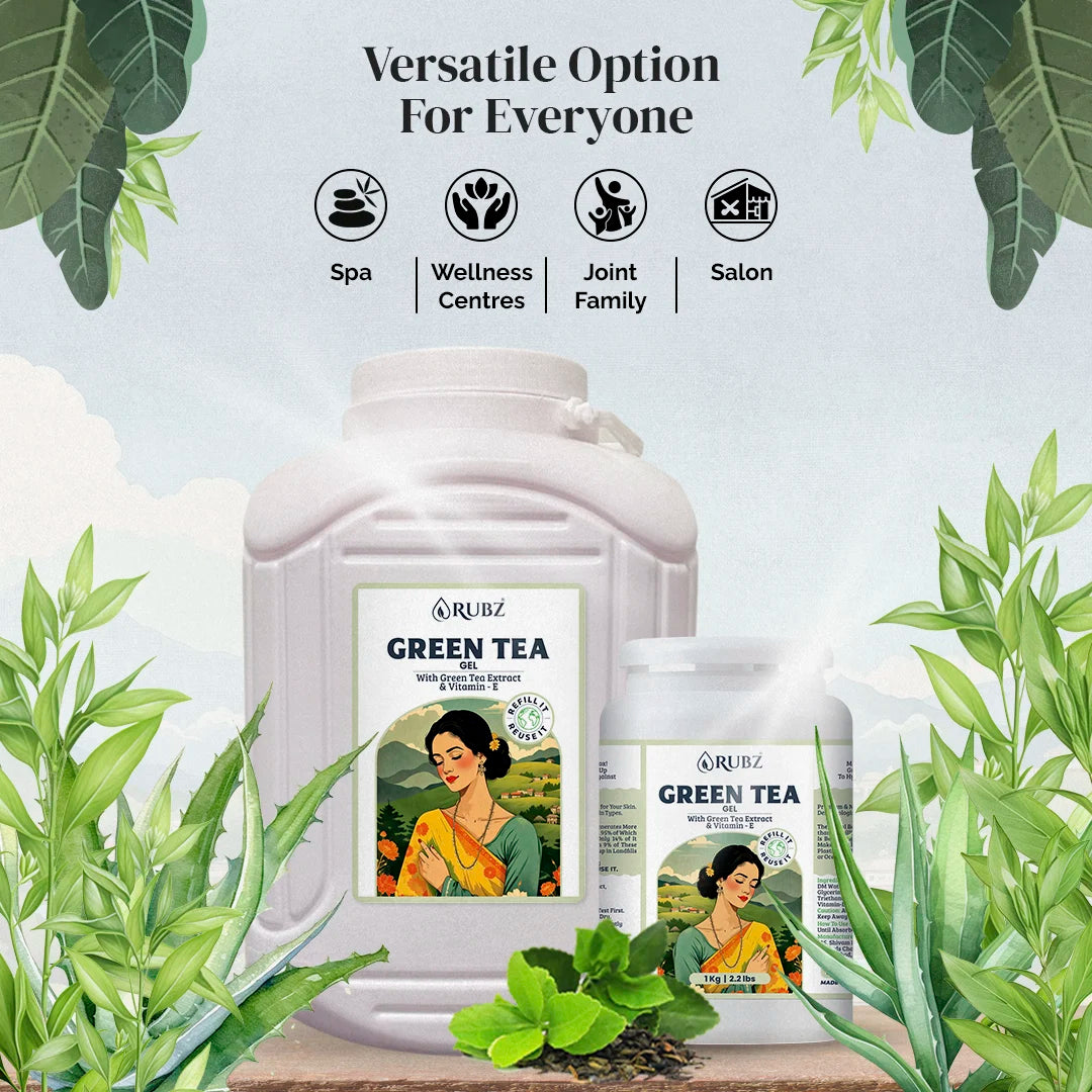 Green Tea Gel - 1 Kg