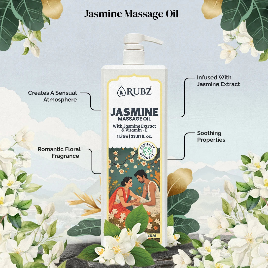Jasmine massage oil for couples