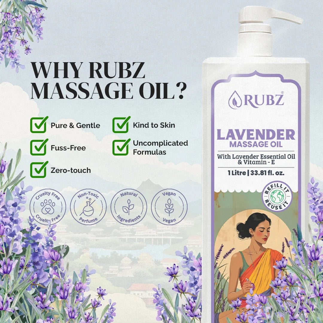 Lavender oil for couples massage