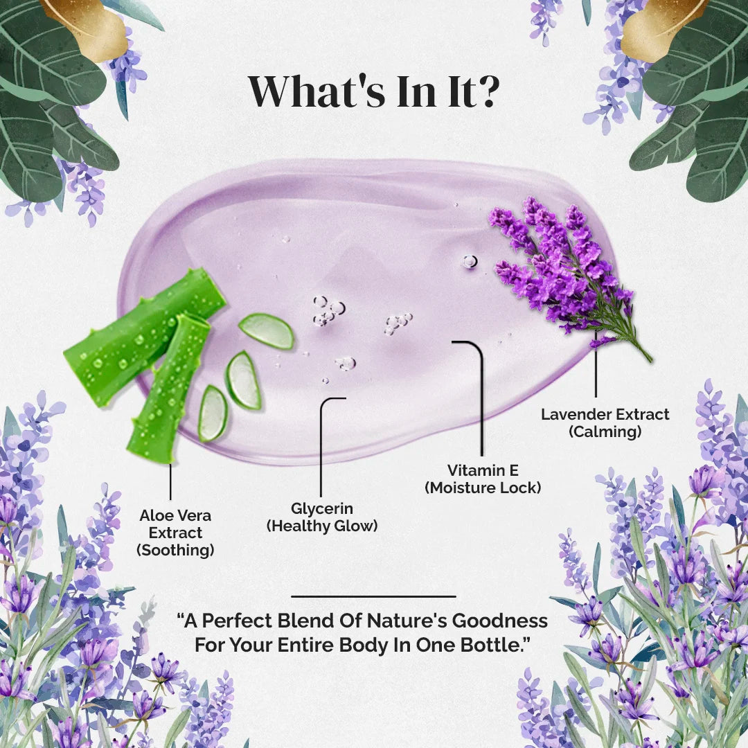 Lavender Gel - 5 Kg | with 200g Refillable Jar