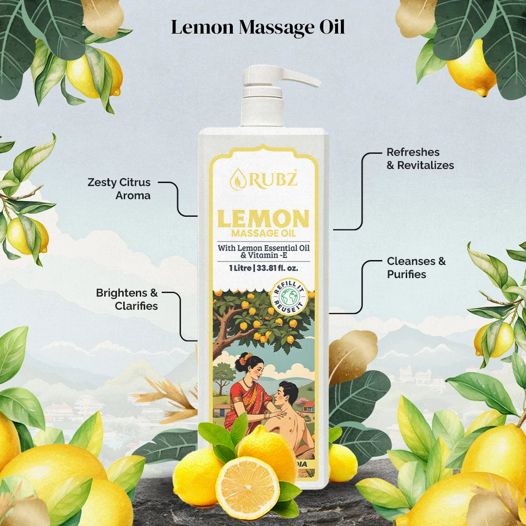 Lemon oil for stress relief