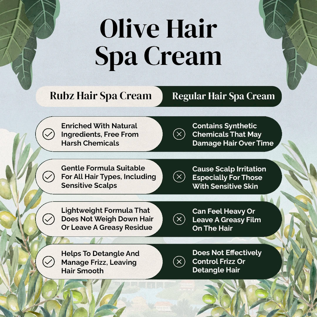 spa cream for smoothened hair