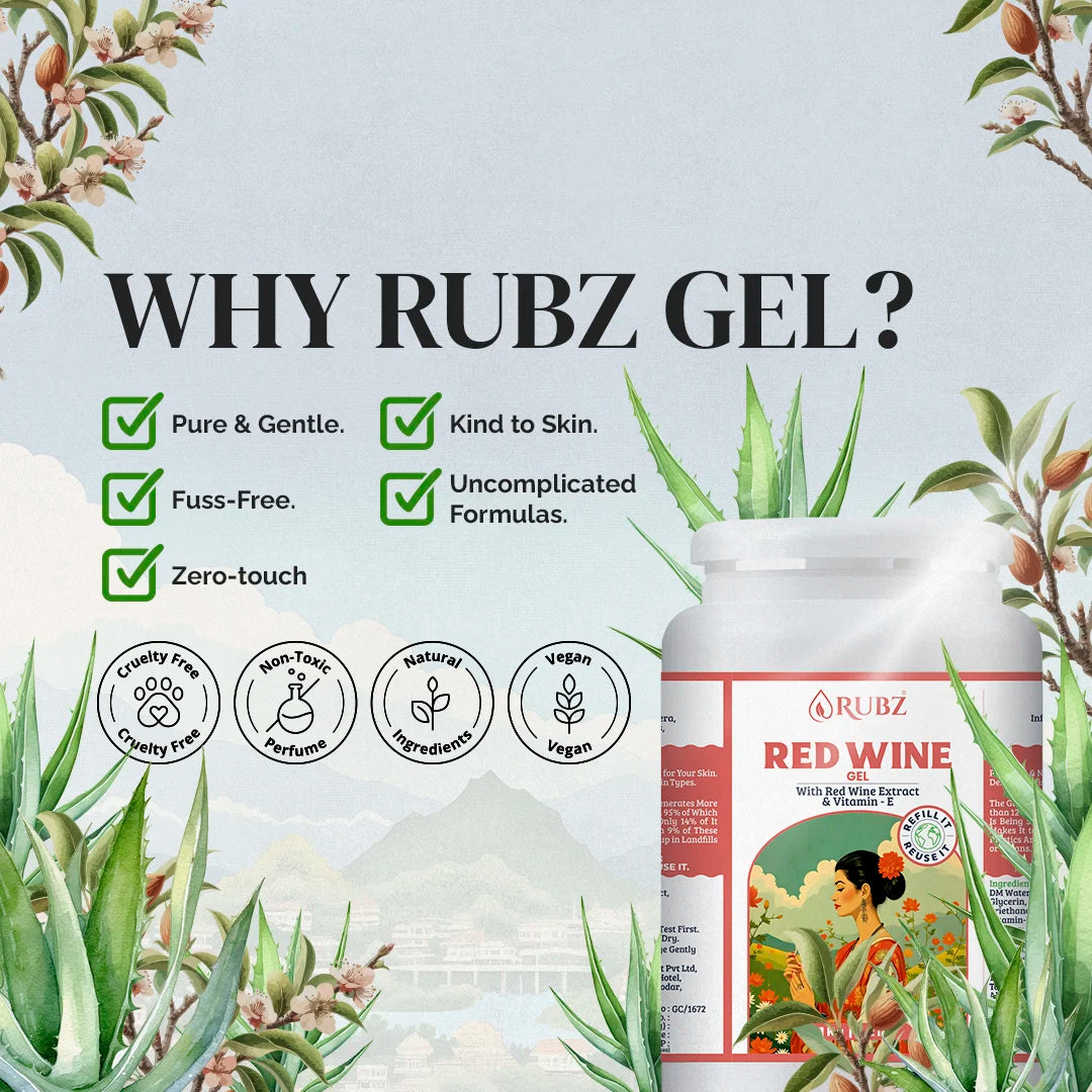 Red Wine Gel - 1 Kg