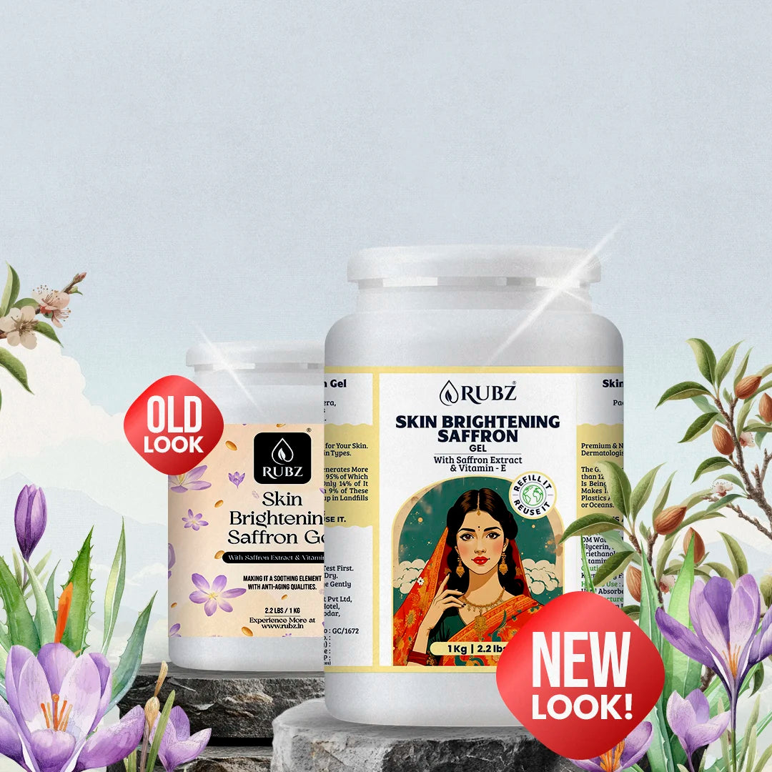 Skin Brightening Saffron Gel - 1 Kg