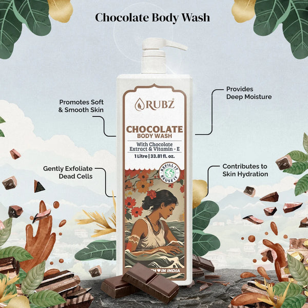 Best Chocolate Shower Gel for Long-Lasting Fragrance – Rubz