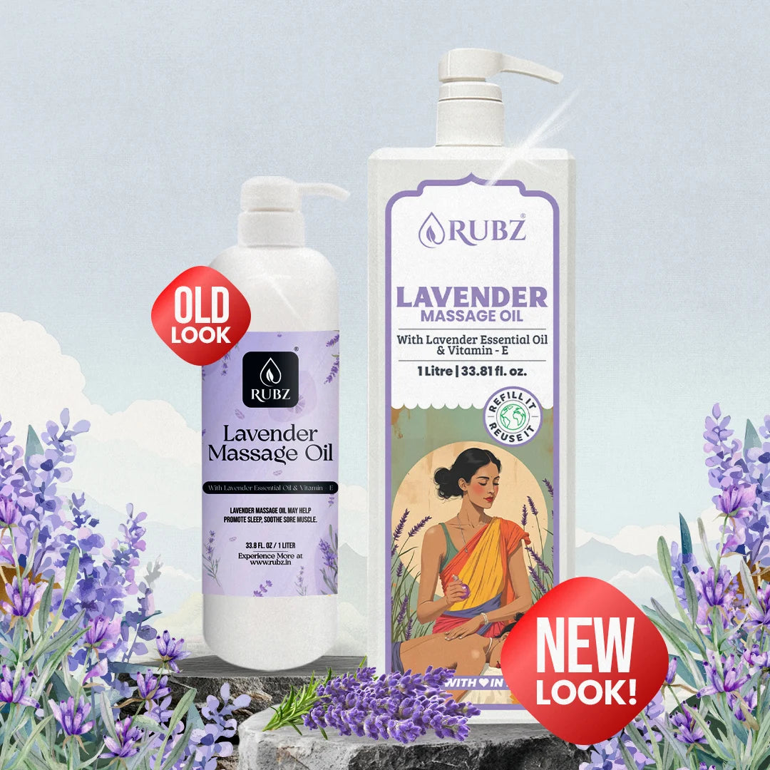 Lavender Body Massage Oil - 1 Litre