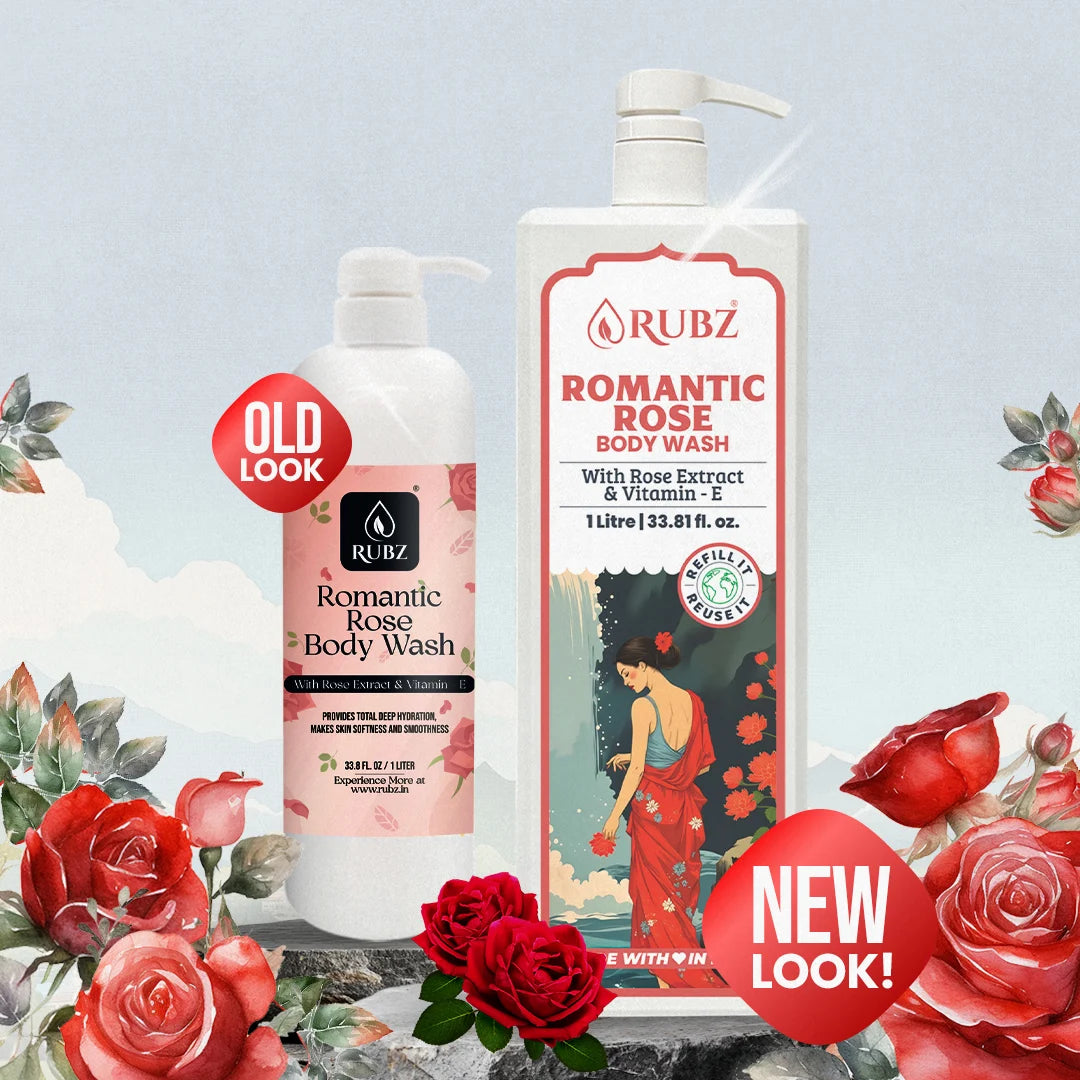 Romantic Rose Body wash - 1 Litre